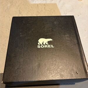 Sorel black and White Winter Boots